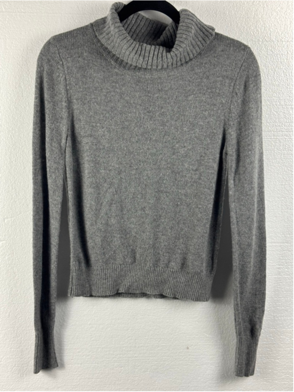 Brandy Melville Gray Wool blend Cowl Neck Sweater Size Small